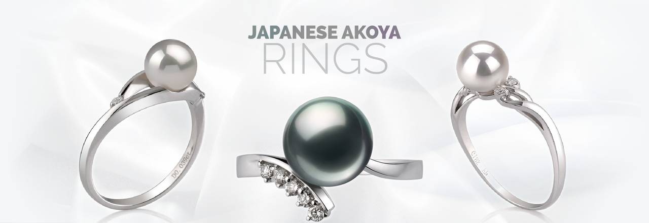 PearlsOnly Akoya Pearl Rings