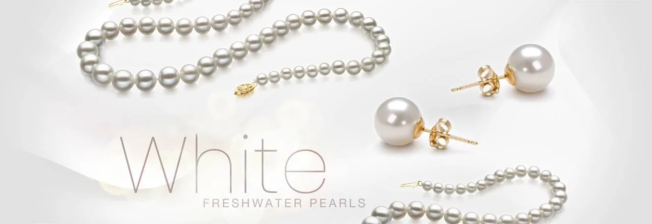 Landing banner for White Freshwater Pearls