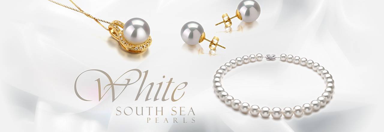 PearlsOnly White South Sea Pearls